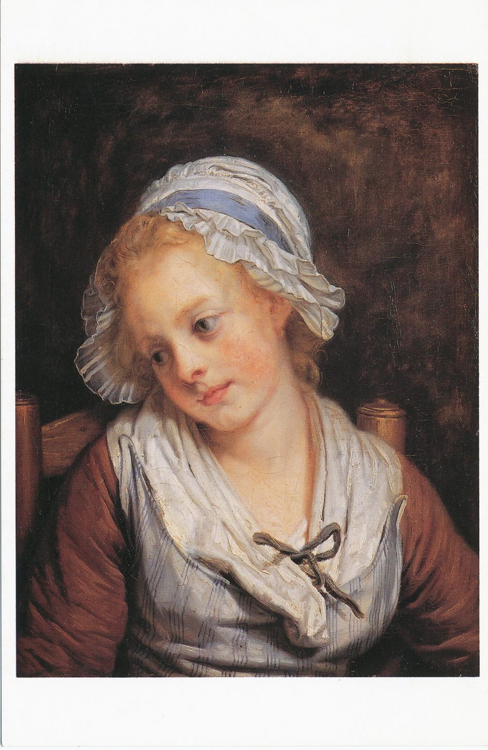 Jeune fille, 1761. Jean-Baptiste Greuze.