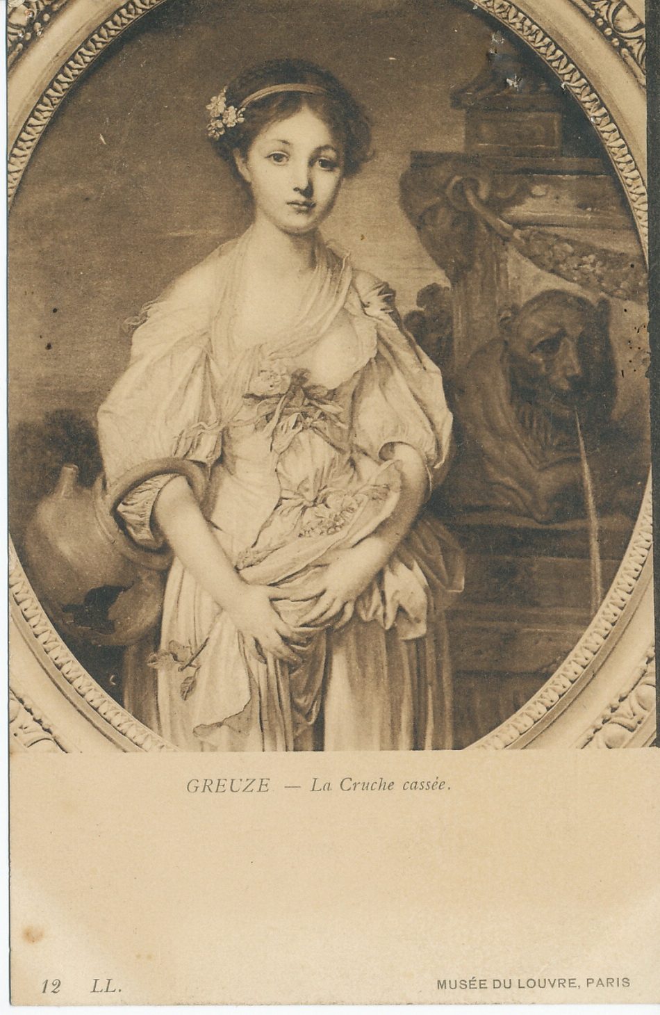 Greuze. La cruche cassée.
