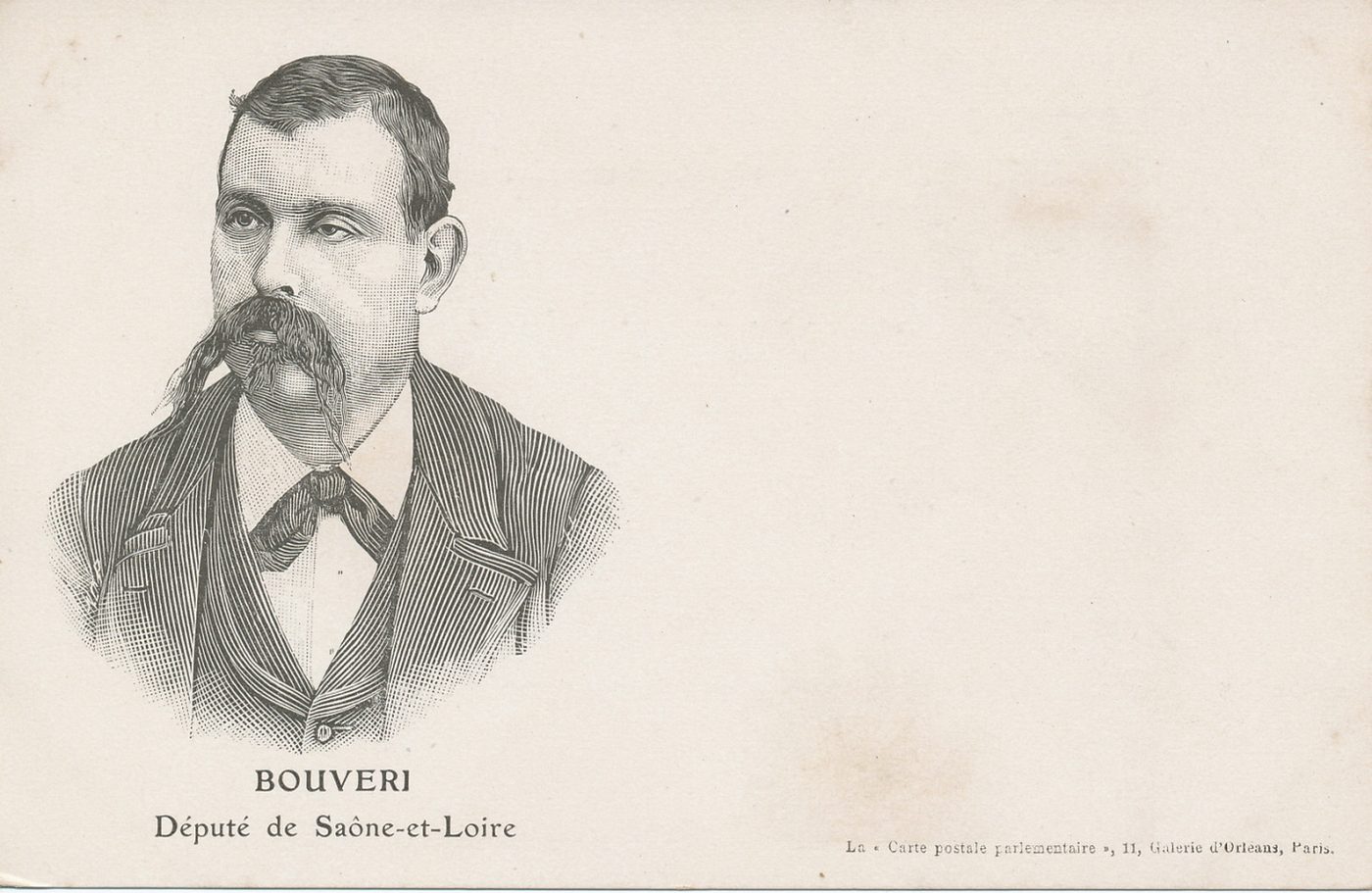 Bouveri. Député de Saône-et-Loire.