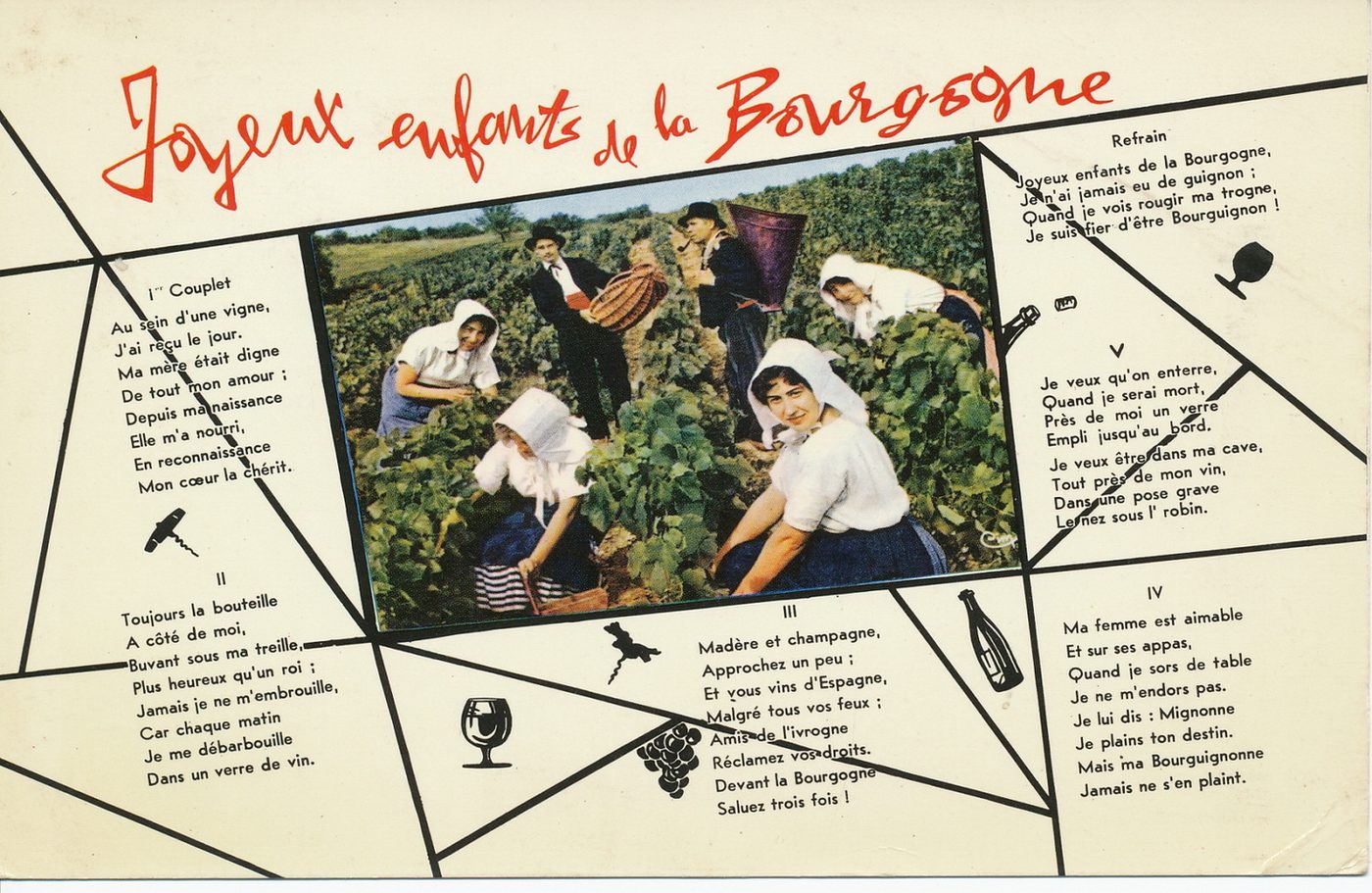 Joyeux enfants de la Bourgogne.