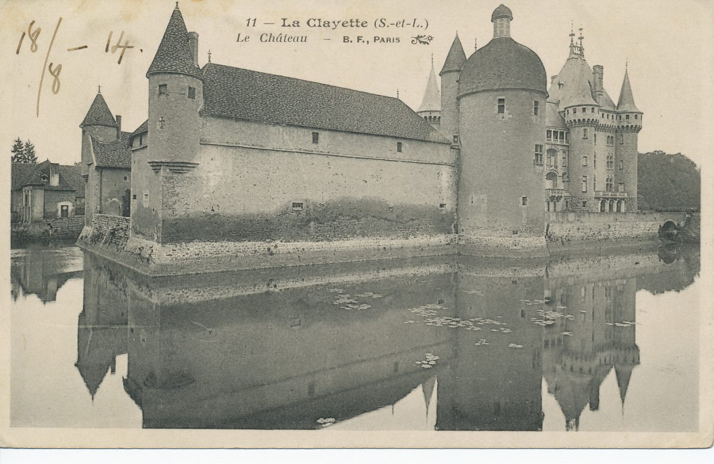 La Clayette. Le château.