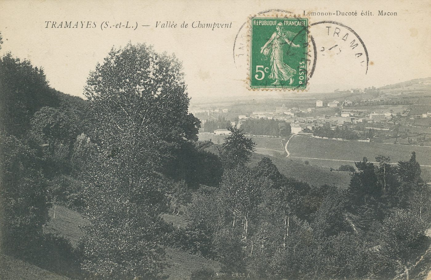 Tramayes. Vallée de Champvent.