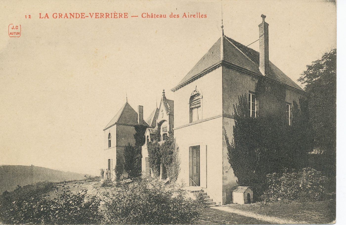 La Grande-Verrière. Château des Airelles.