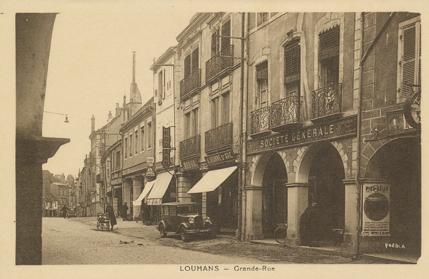 Louhans. Grande-Rue.