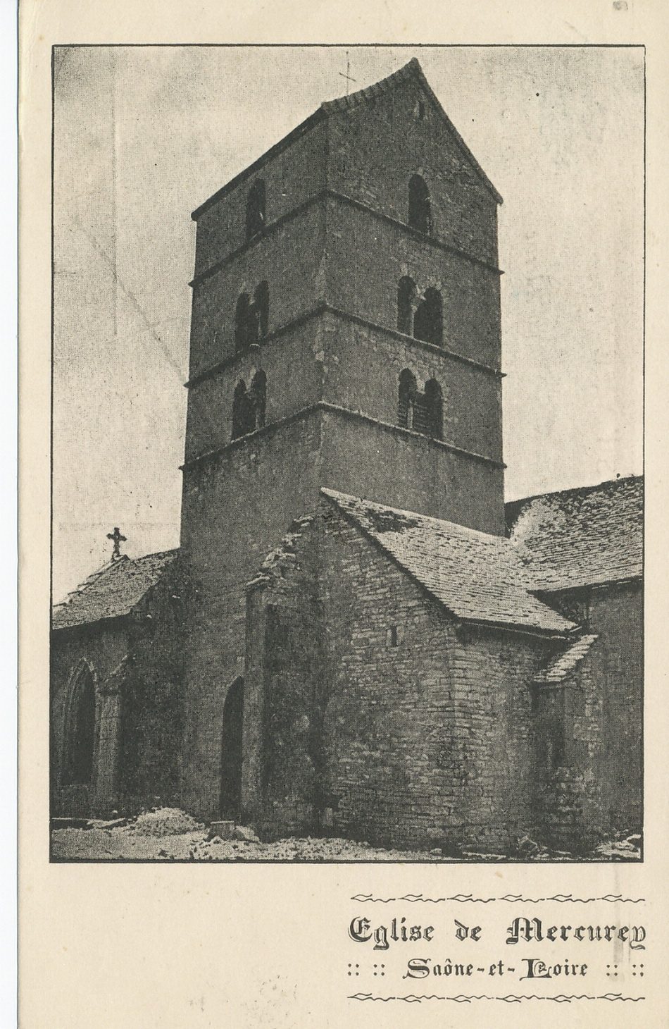 Eglise de Mercurey.