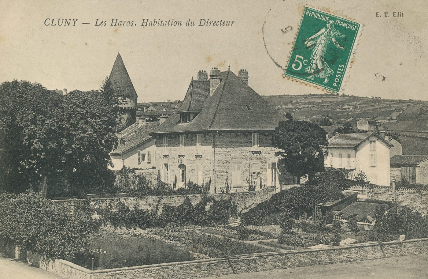 Cluny. Les haras. Habitation du directeur.