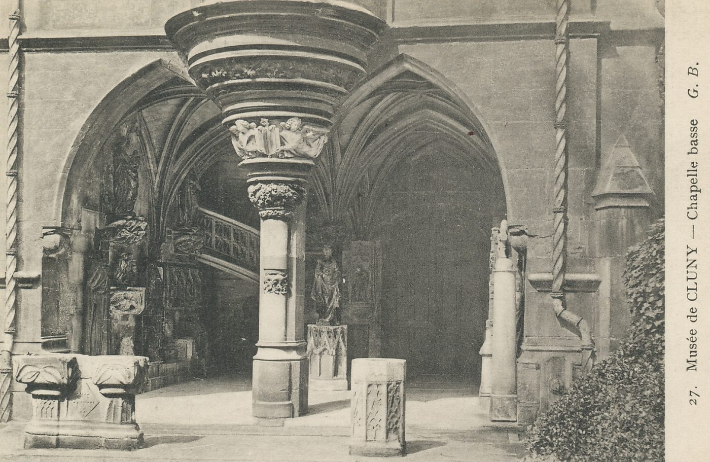 Musée de Cluny. Chapelle basse.
