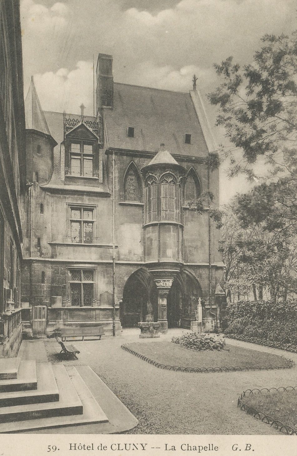 Hôtel de Cluny. La chapelle.