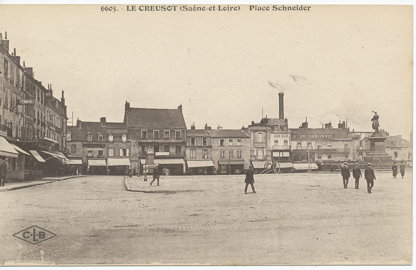Le Creusot. Place Schneider.