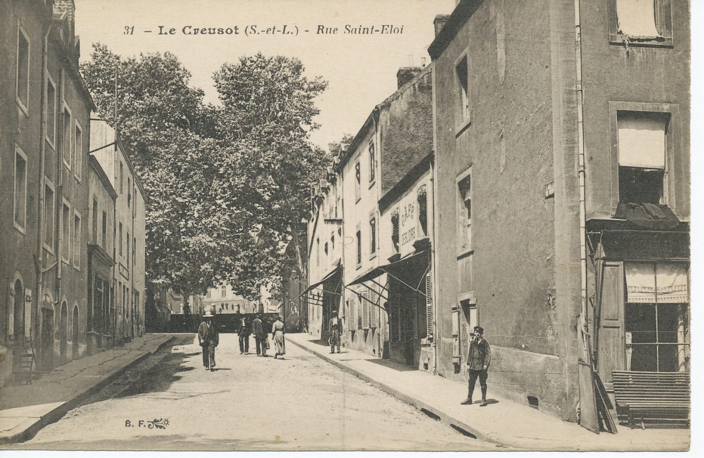 Le Creusot. Rue Saint-Eloi