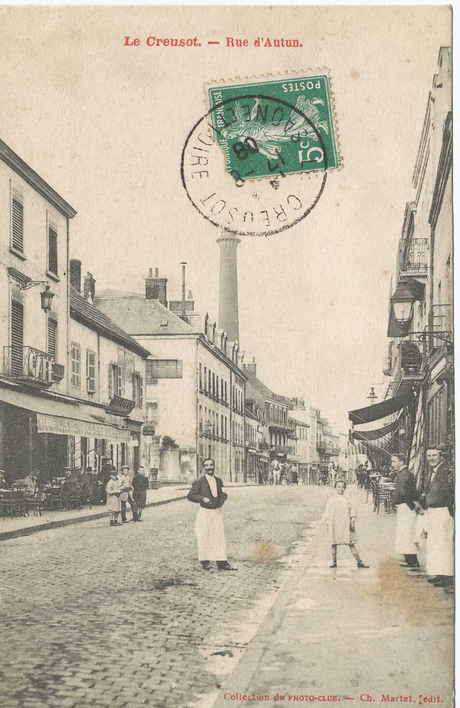 Le Creusot. Rue d'Autun.