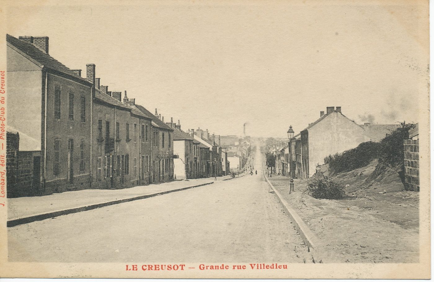 Le Creusot. Grande rue Villedieu.