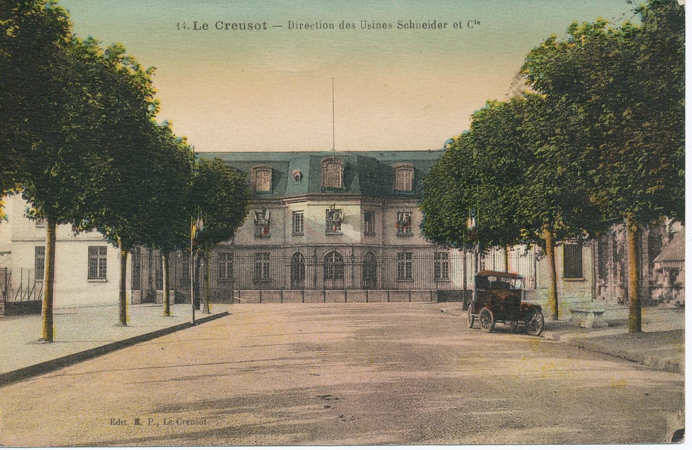Le Creusot. Direction des usines Schneider et compagnie.