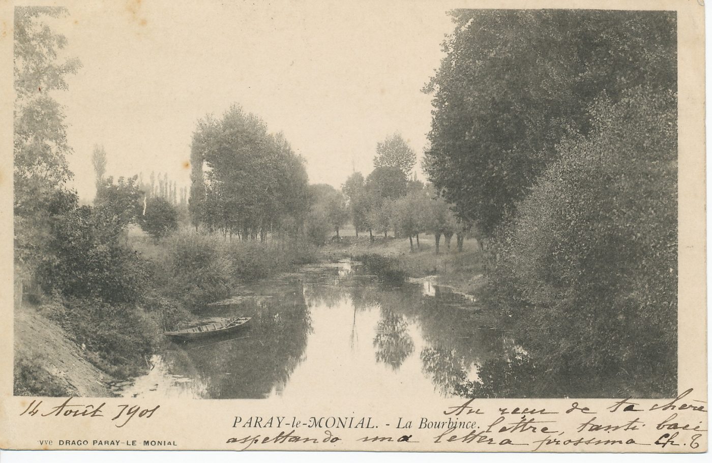Paray-le-Monial. La Bourbince.