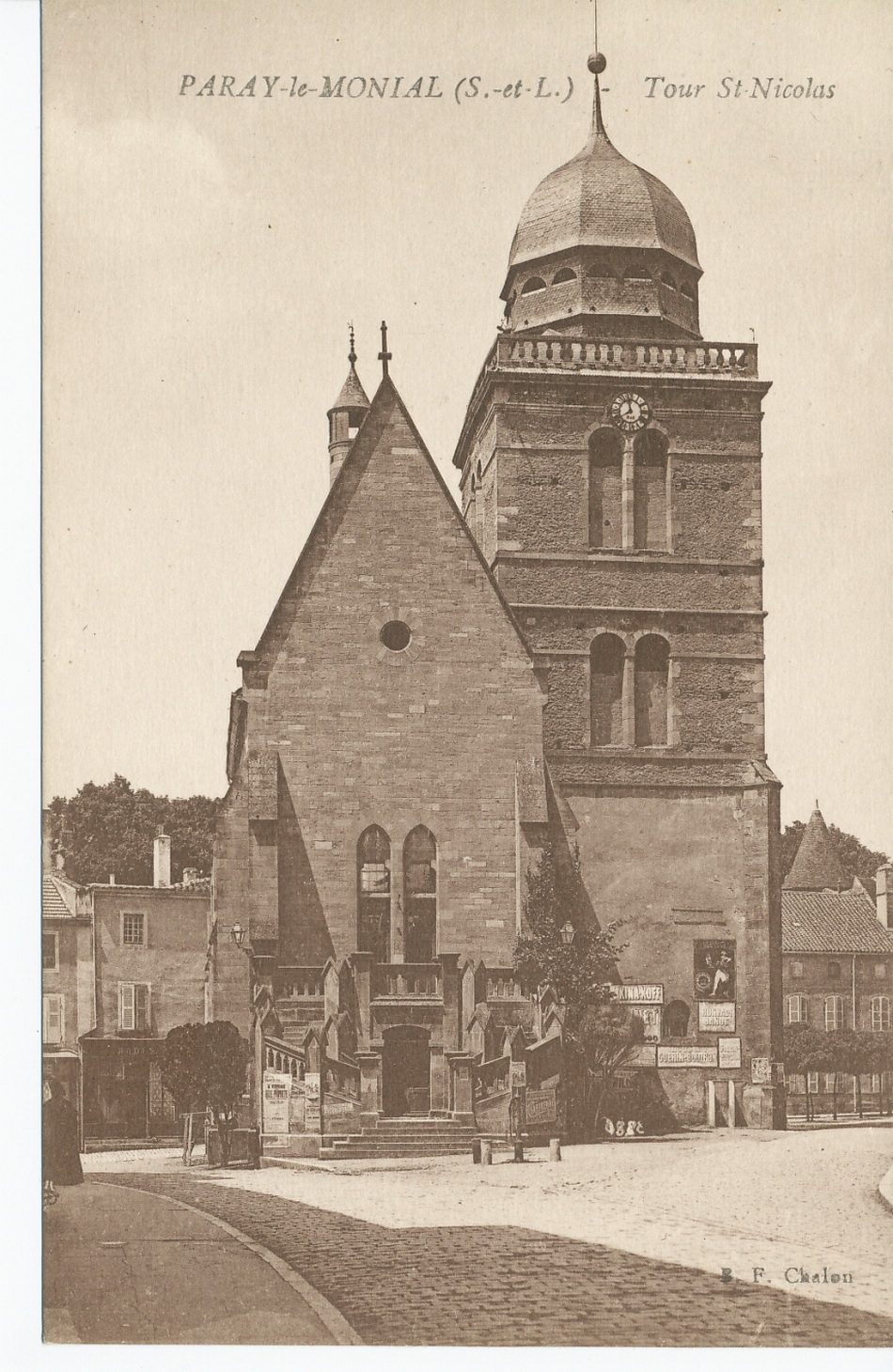 Paray-le-Monial. Tour Saint-Nicolas.