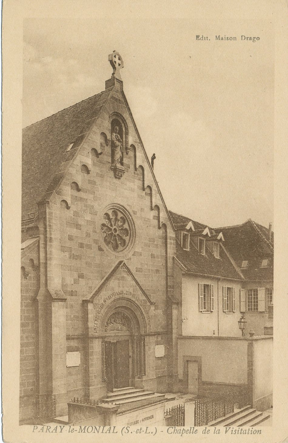 Paray-le-Monial. Chapelle de la Visitation.