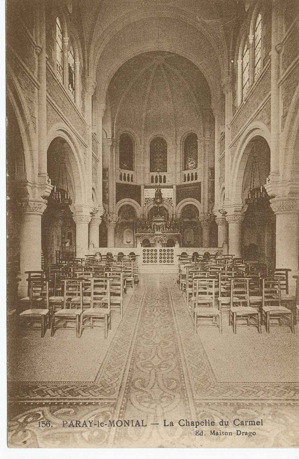 Paray-le-Monial. La chapelle du Carmel.