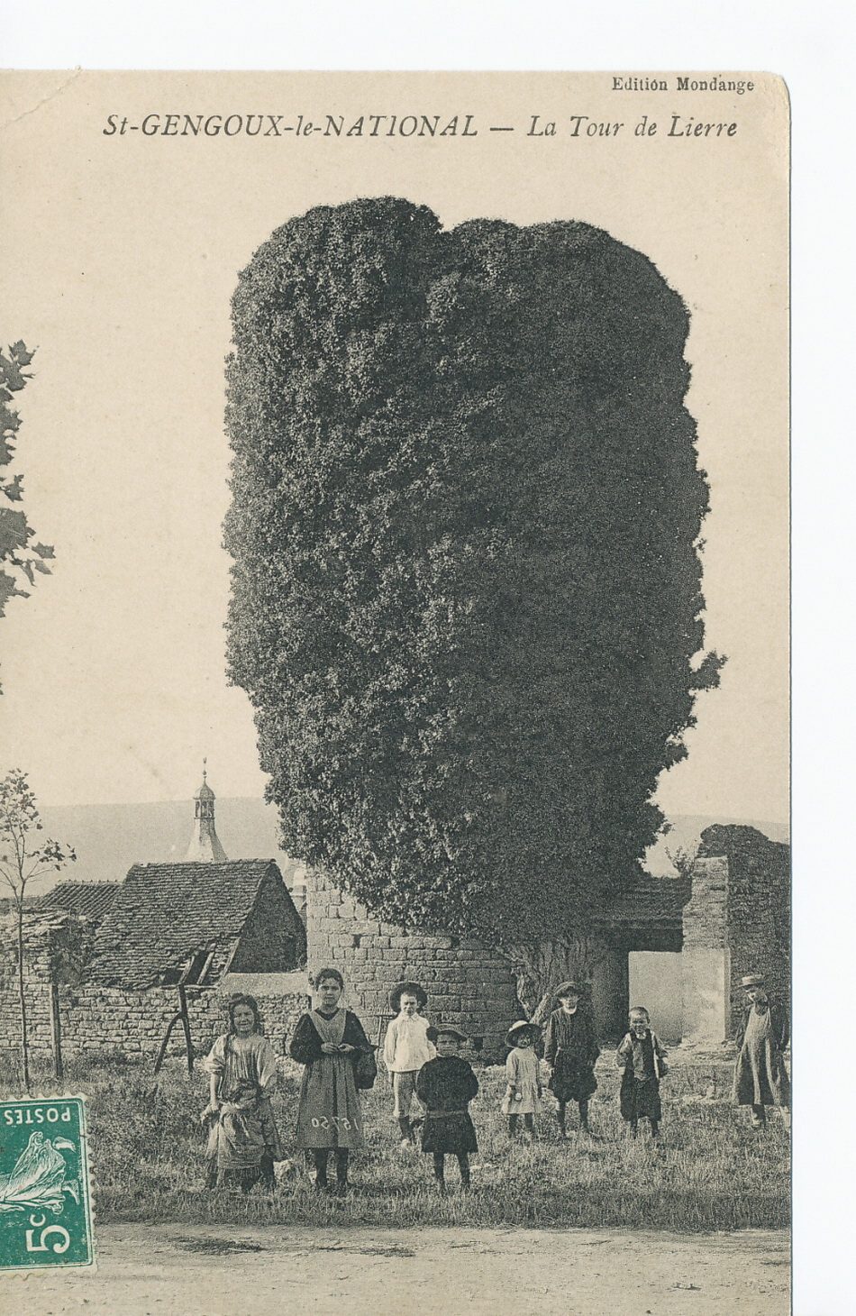 Saint-Gengoux-le-National. La Tour de Lierre.