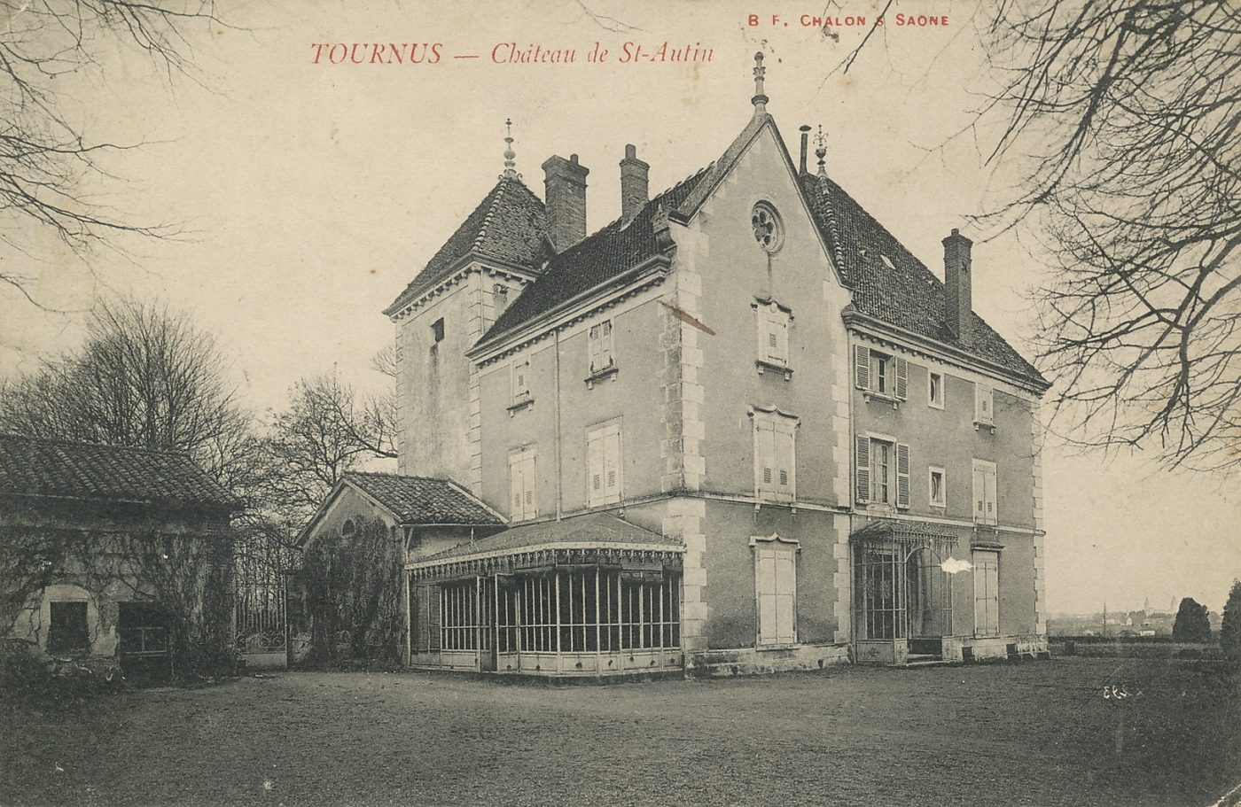Tournus. Château de Saint-Autin.