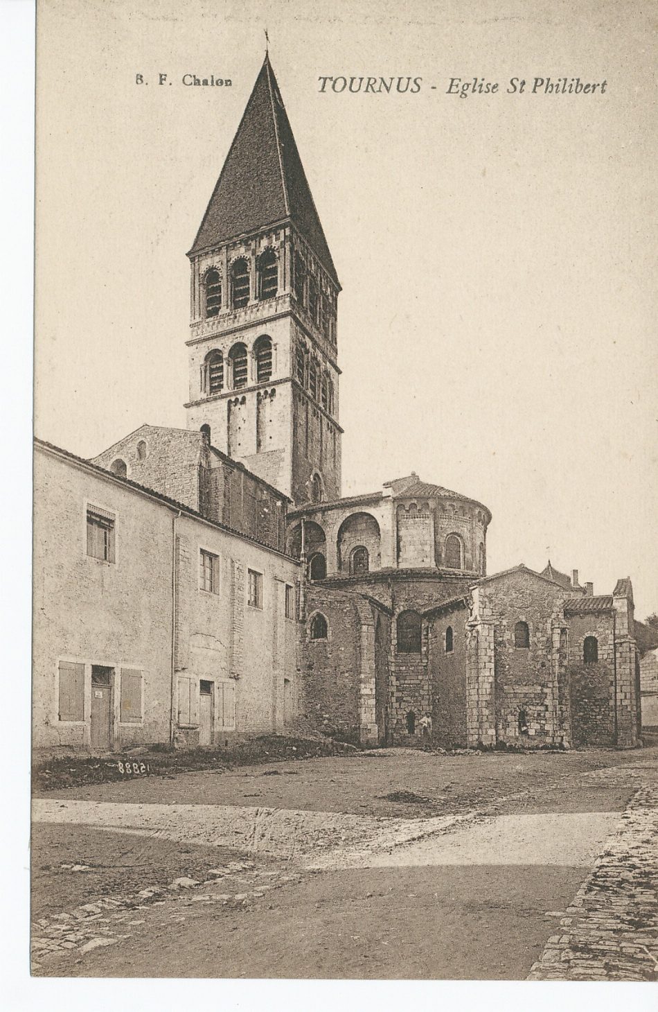 Tournus. Eglise Saint-Philibert.