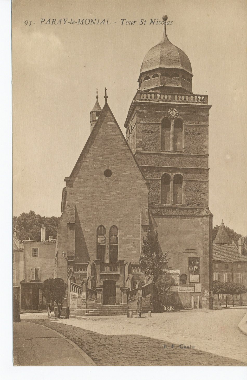 Paray-le-Monial. Tour Saint-Nicolas.