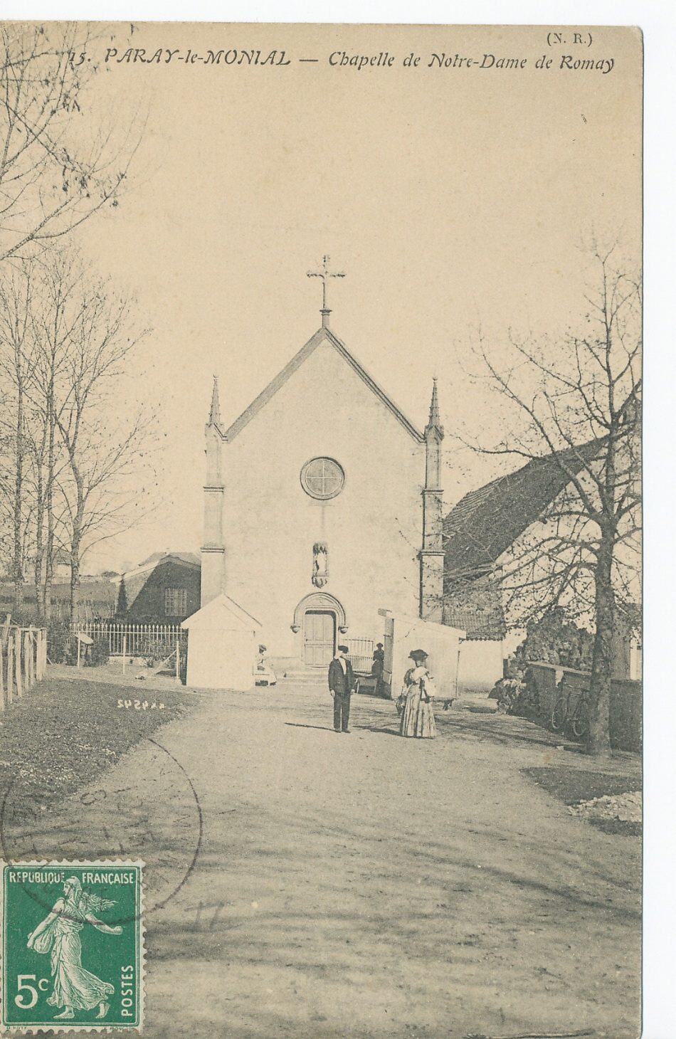 Paray-le-Monial. Chapelle de Notre-Dame de Romay.