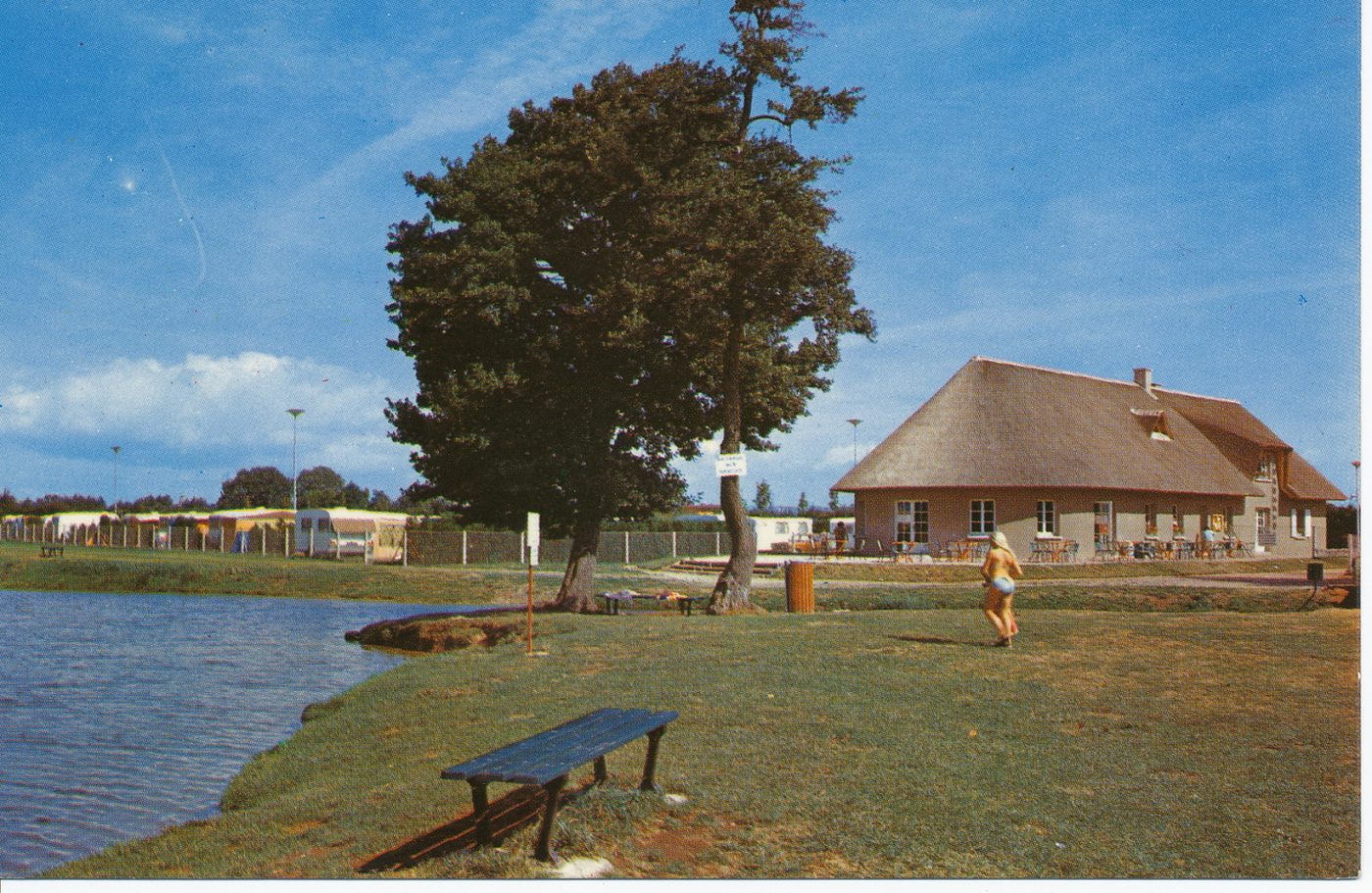 Autun. Le terrain de camping.