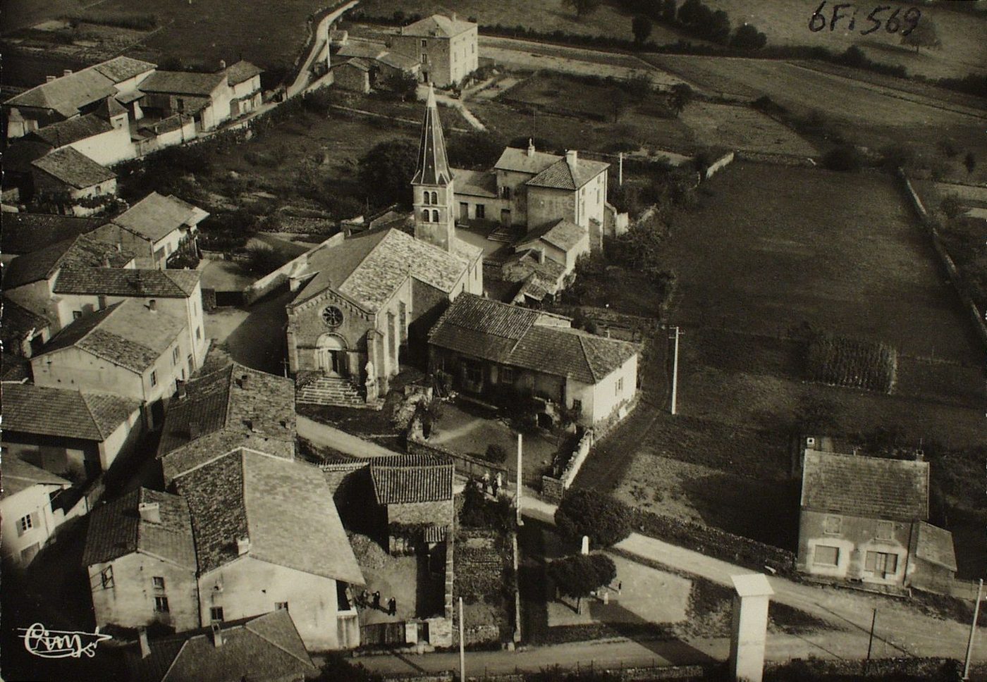 Brandon. Vue aérienne.