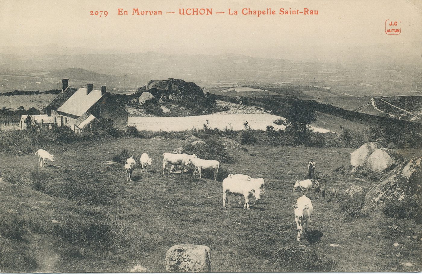 En Morvan. Uchon. La chapelle Saint-Rau.