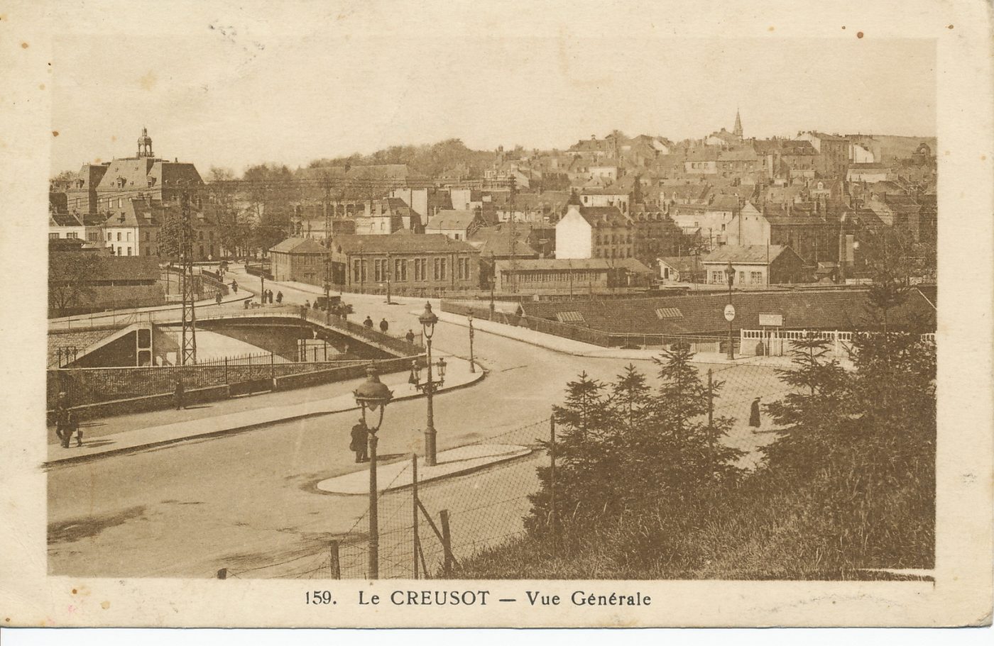 Le Creusot. Vue générale.
