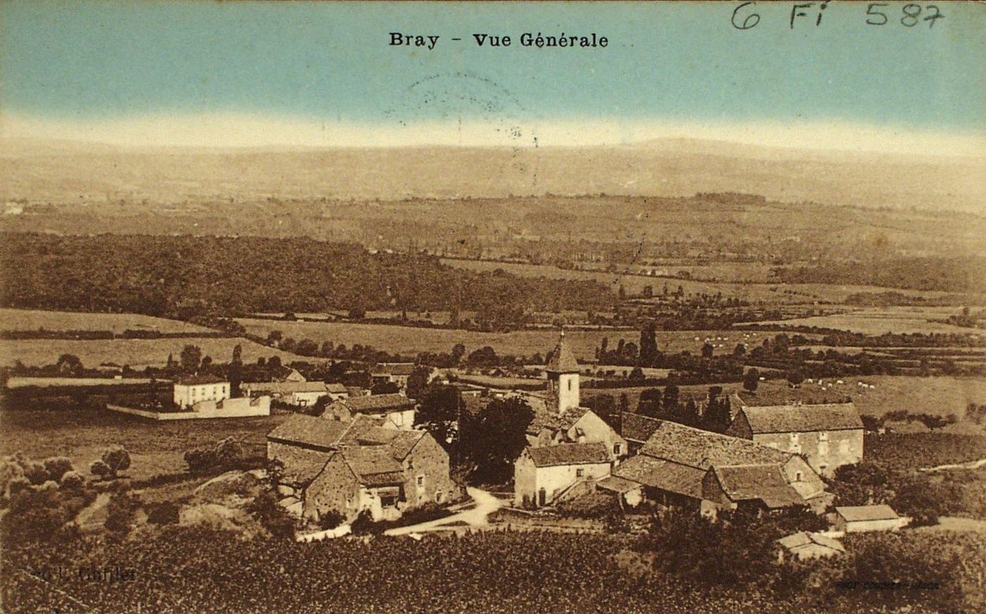Bray. Vue générale.