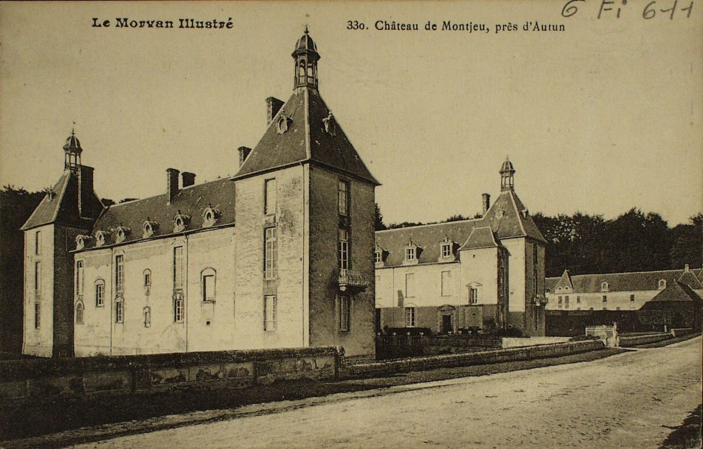 Le Morvan illustré. Château de Montjeu, près d'Autun.