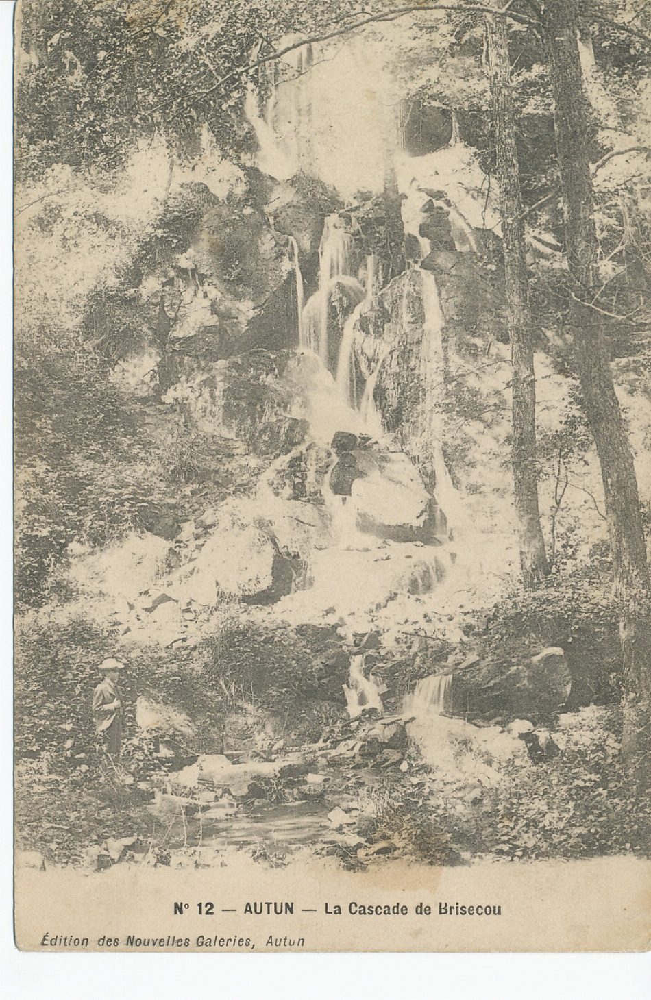 Autun. La Cascade de Brisecou.