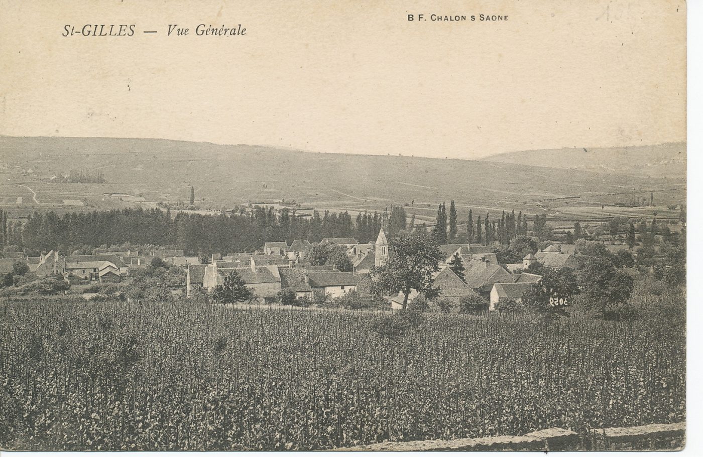 Saint-Gilles. Vue générale.