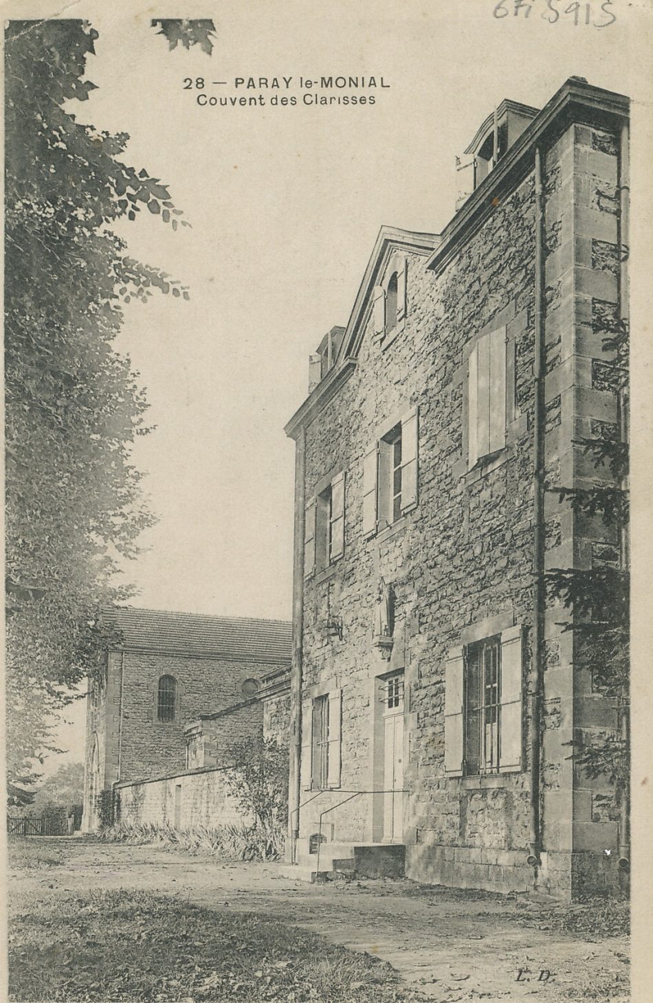 Paray-le-Monial. Couvent des Clarisses.