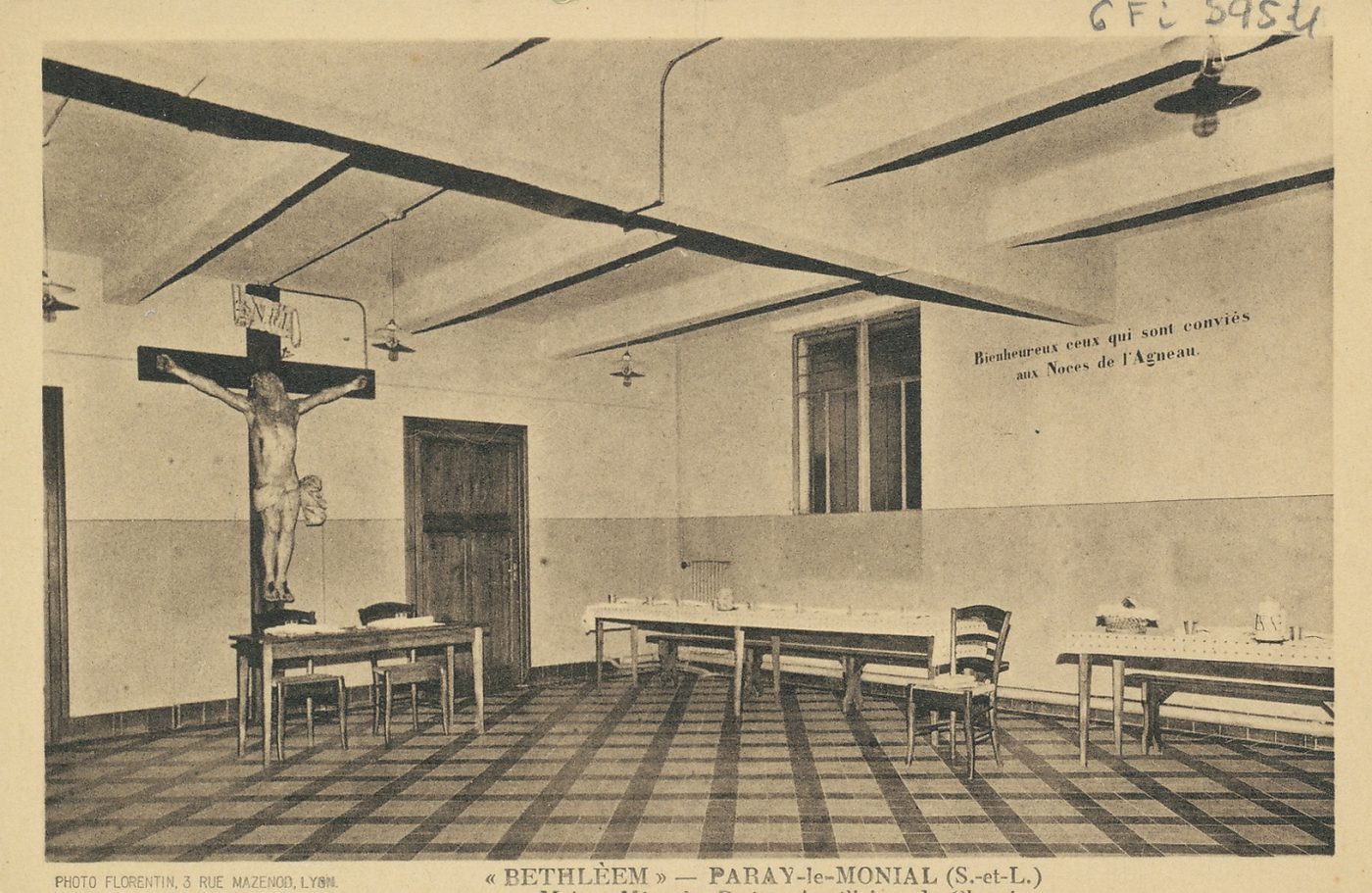 Paray-le-Monial. Bethleem. Maison-mère des petites auxiliaires du clergé.