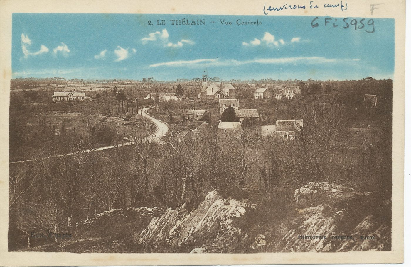 Le Thélain. Vue générale.