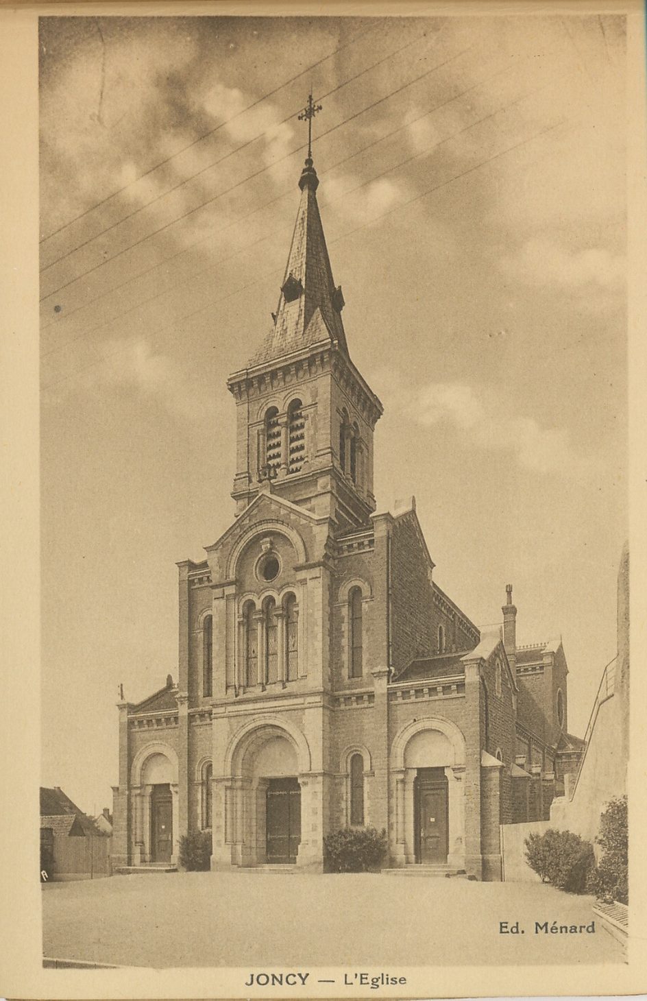 Joncy. L'église.
