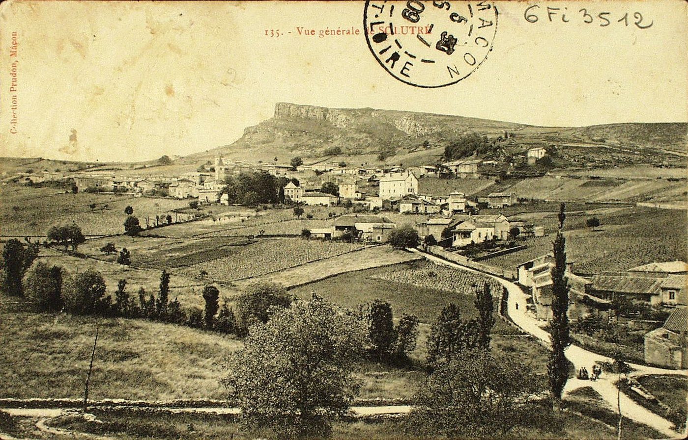 Vue générale. Solutré.