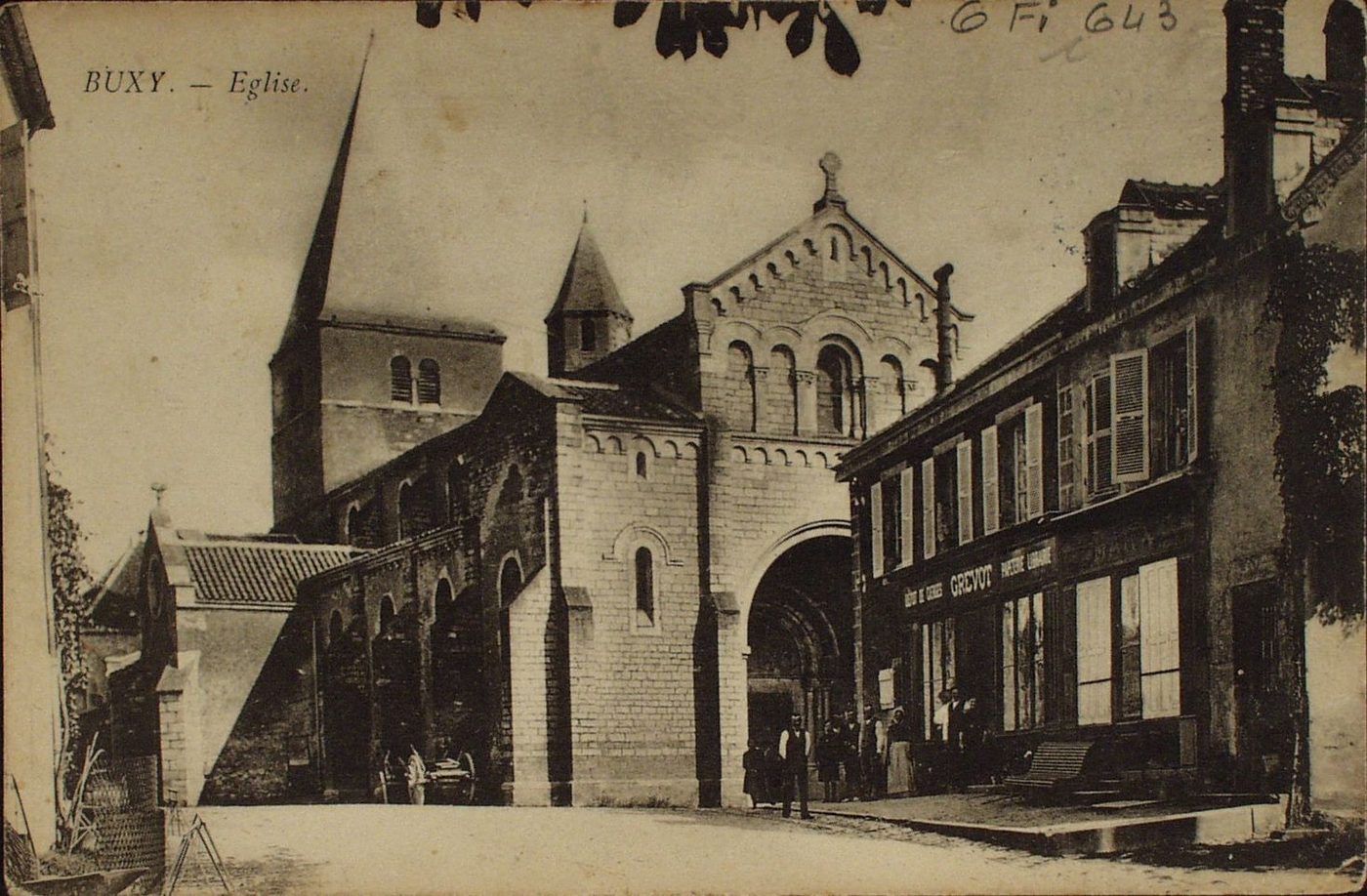 Buxy. L'église.