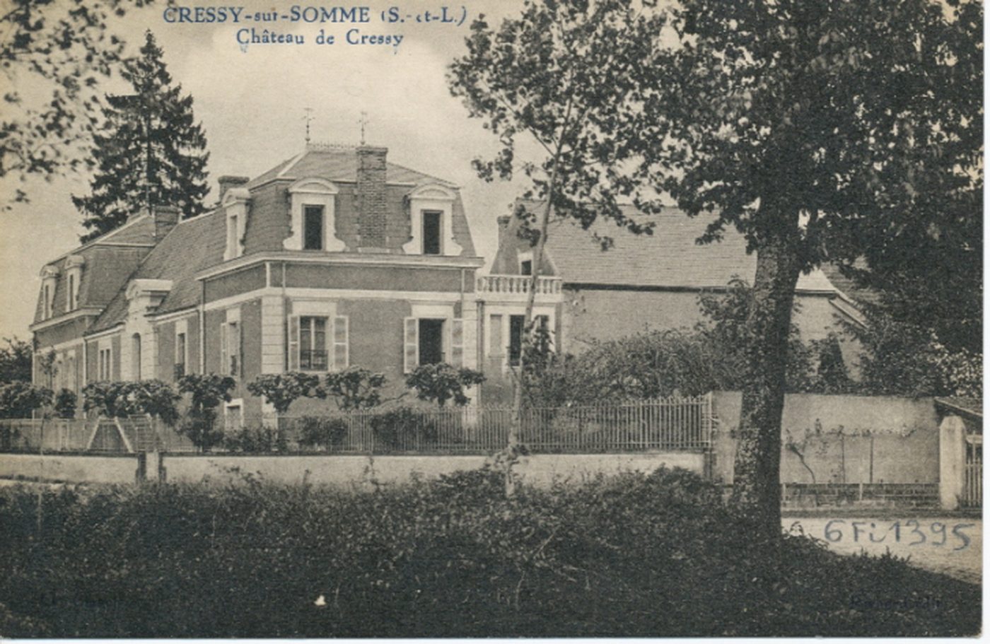 Gressy-sur-Somme. Château de Cressy.