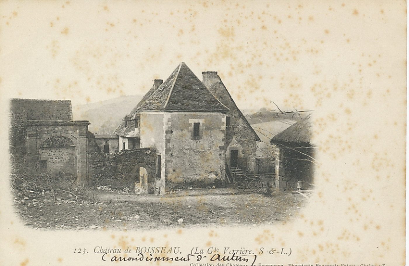 Château de Boisseau. La Grande-Verrière.
