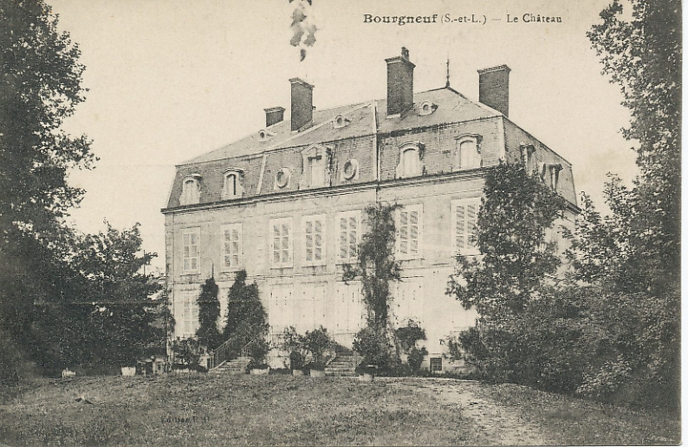 Bourgneuf. Le château.