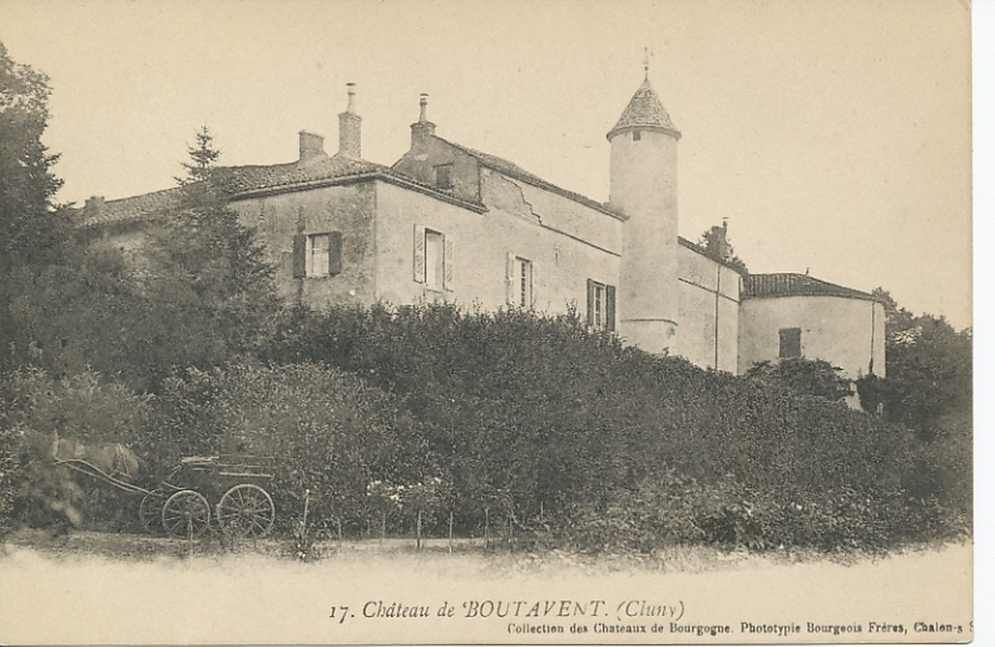Château de Bouttavant. (Cluny)