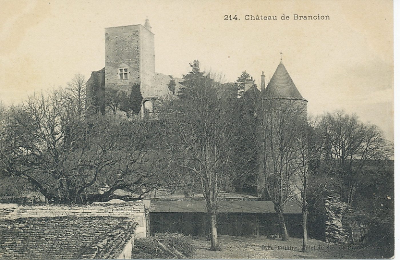 Château de Brancion.