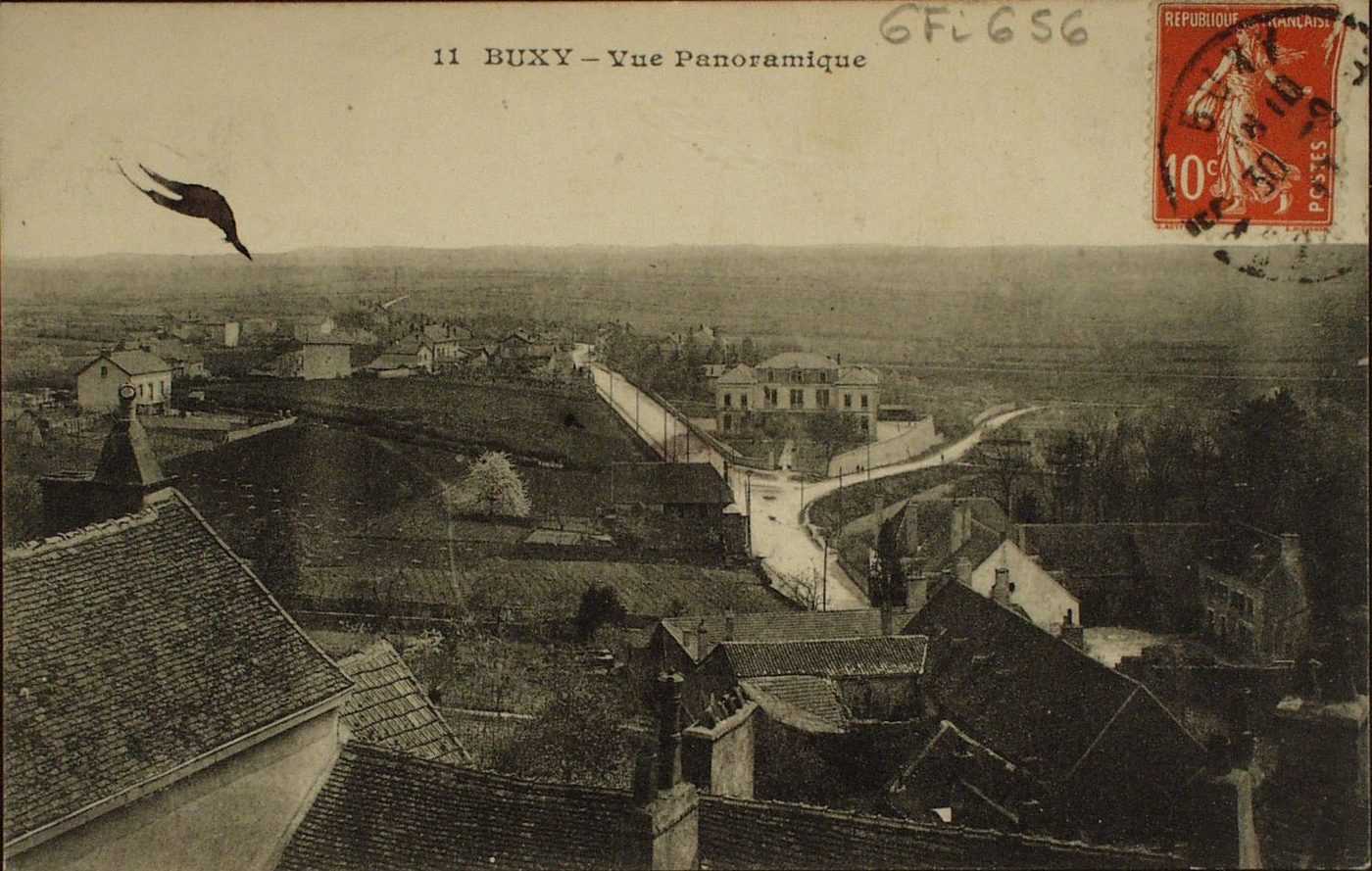 Buxy. Vue panoramique.