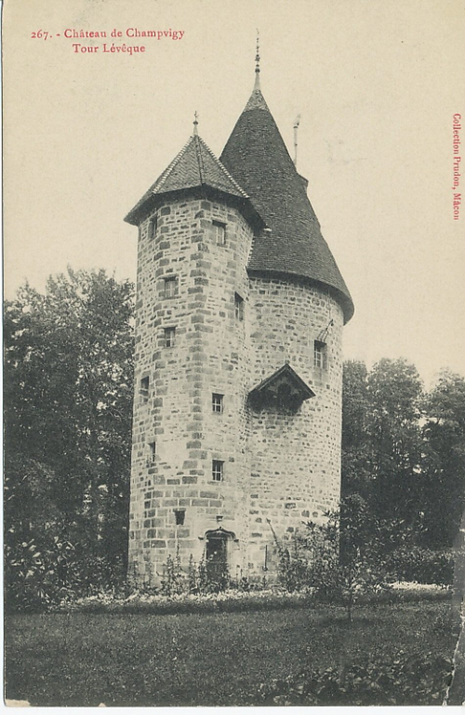 Château de Champvigy. Tour Lévêque.