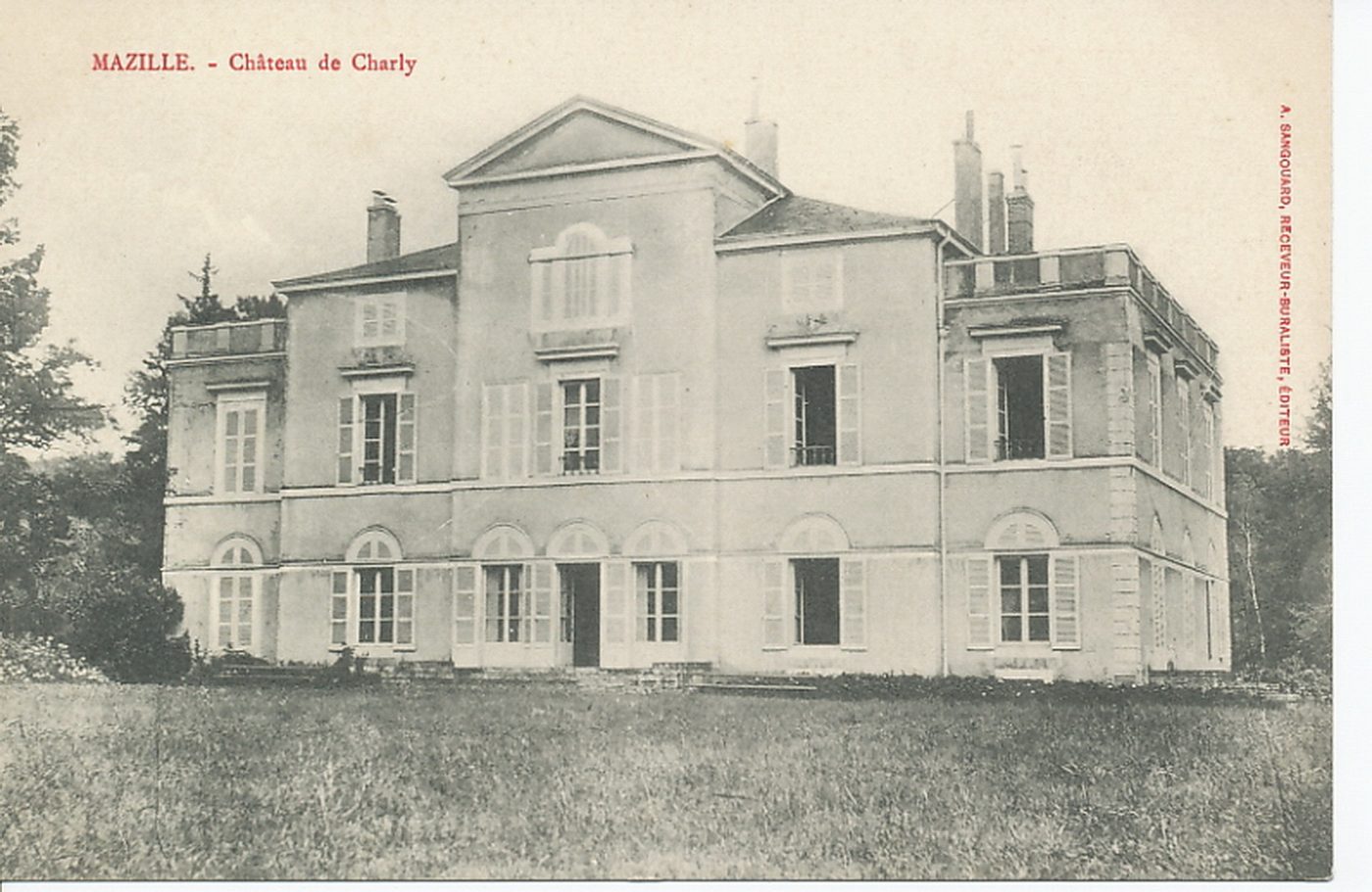 Mazille. Château de Charly.