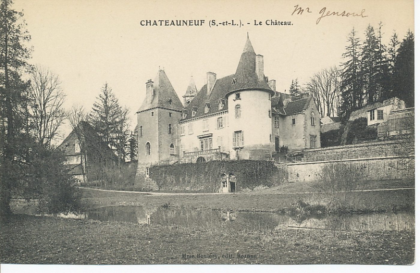 Chateauneuf. Le château.
