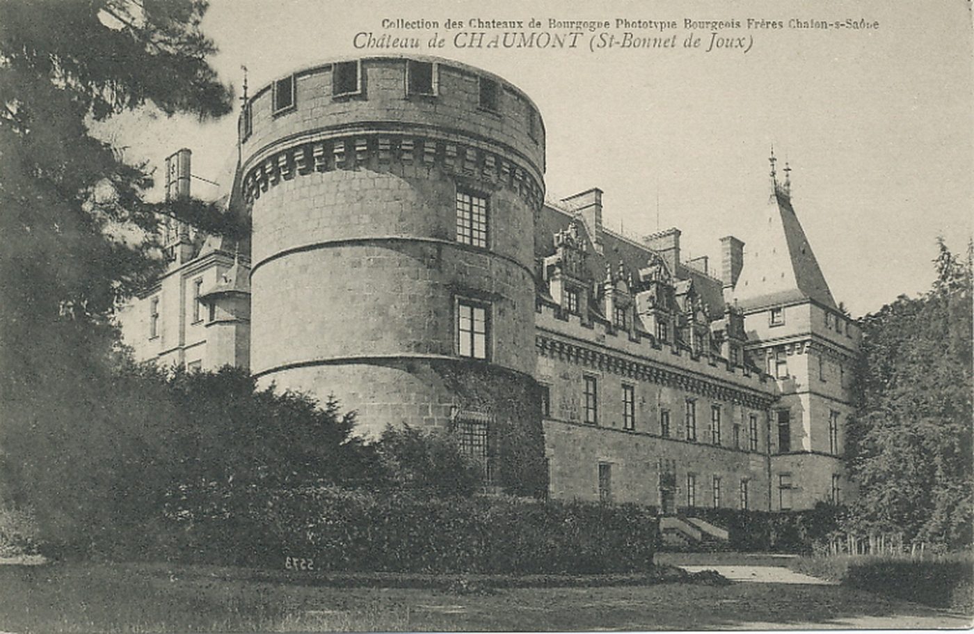 Château de Chaumont (Saint-Bonnet-de-Joux).
